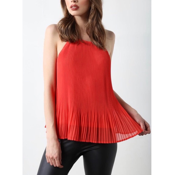 Sleeveless Chiffon Blouse - Picture 3 of 3